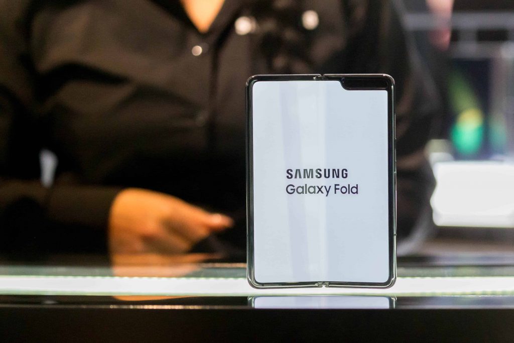 1st look of the samsung galaxy fold