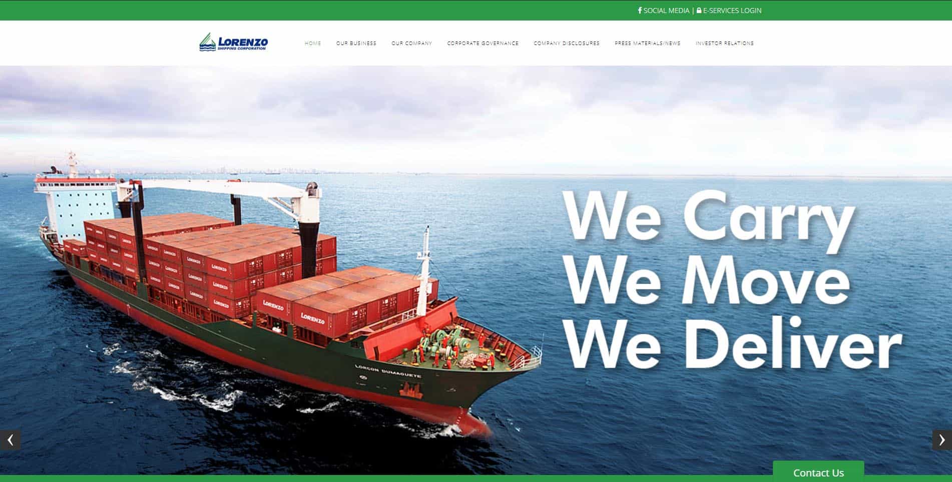 Lorenzo Shipping - Quality and Trusted Web Developers in the Philippines