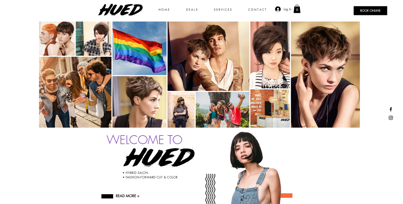hued website